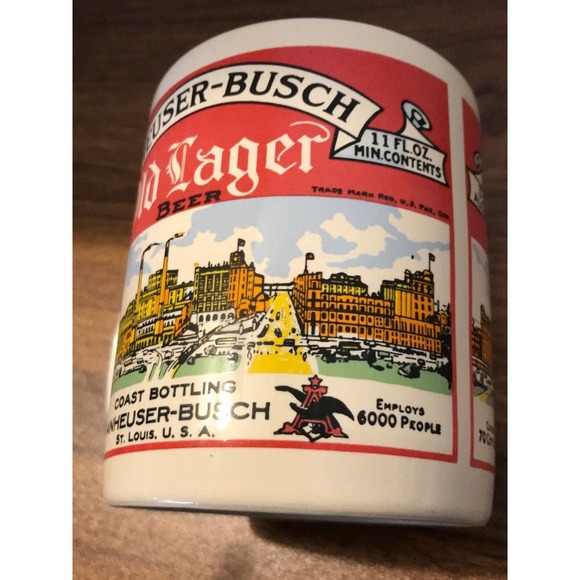 Anheuser Busch Advertising Mug - Picture 6 of 7